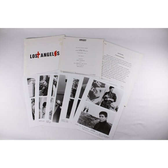 1989 Lost Angels Movie press kit + 7 photos (8x10) + production notes - Picture 9 of 9